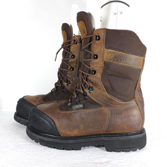 Wolverine Men's Big Sky US8,5M 1000g thinsulate Ultra Work Hunting Boots W05551 - Picture 2 of 14